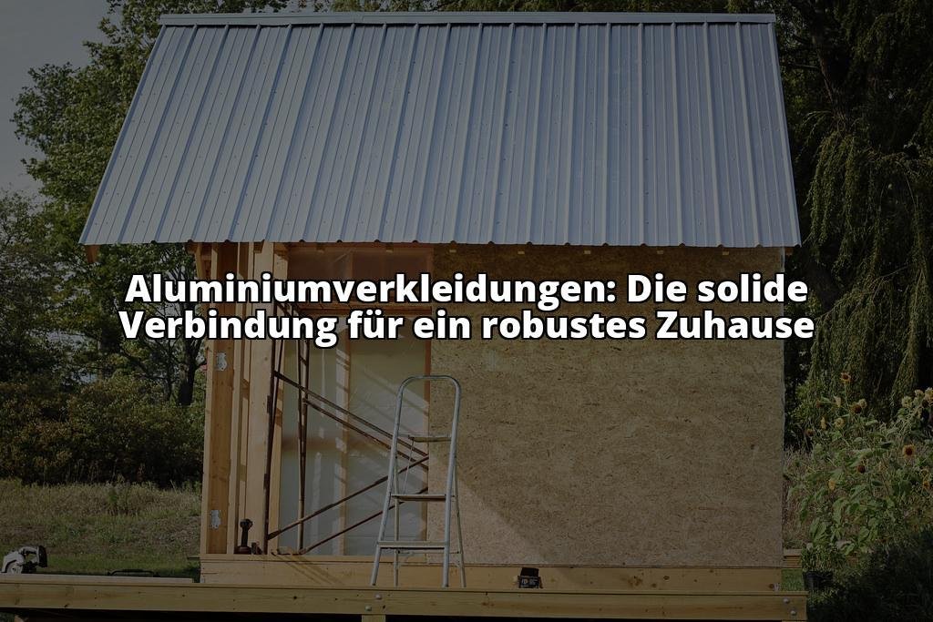 Kleber Aluminium: Vielseitige Anwendungsmöglichkeiten für Bau und Heimwerker